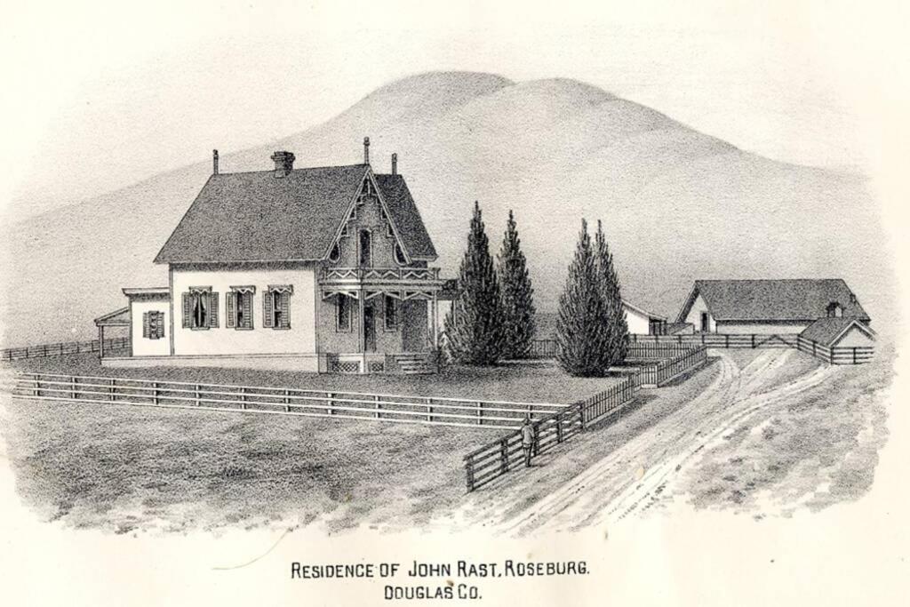 Hotel Historical John Rast House Circa 1875 Roseburg Zewnętrze zdjęcie